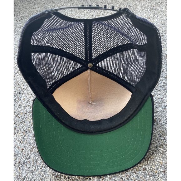 Vintage 80s Chicago Bears NFL New Era Mesh Foam Trucker Snapback Hat Cap USA - Picture 4 of 9